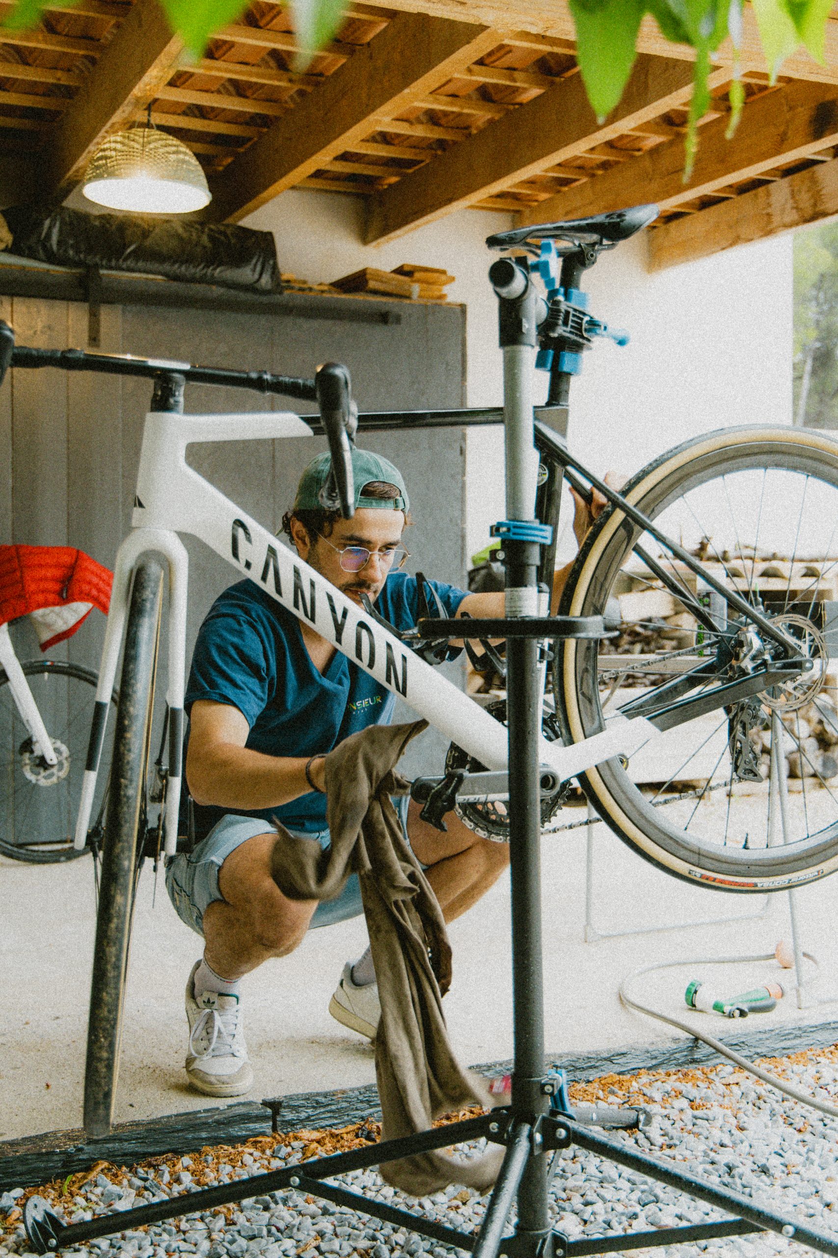 Simon, fondateur de Monsieur Bike