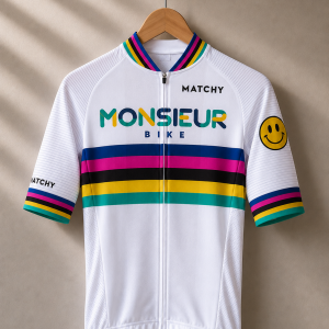 Maillot vélo Monsieur Bike Matchy saison 2025