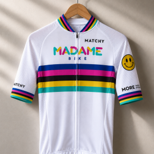 Maillot vélo Madame Bike Matchy Saison 2025