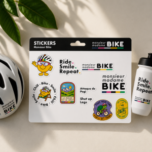 Stickers vélo réfléchissants – Monsieur & Madame Bike