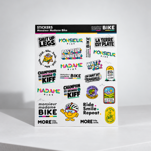 Stickers vélo réfléchissants – Monsieur & Madame Bike