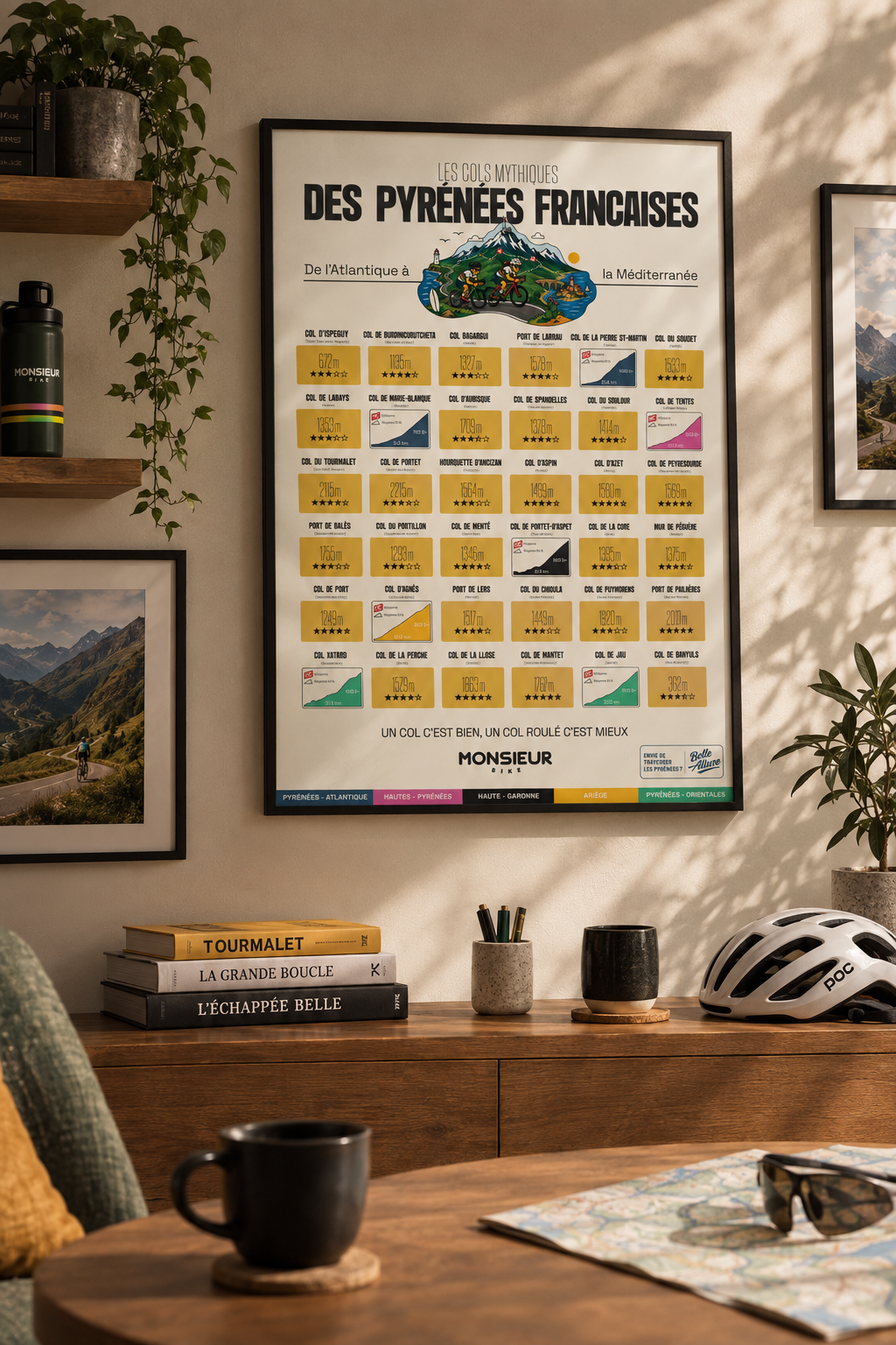 Carte des cols à gratter - Les Pyrénées françaises (pré-commande) – Image 4