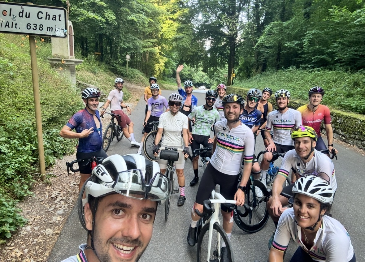 Le plaisir de rouler à vélo